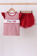 Alabama Roll Tide Ruffle Shorts Set