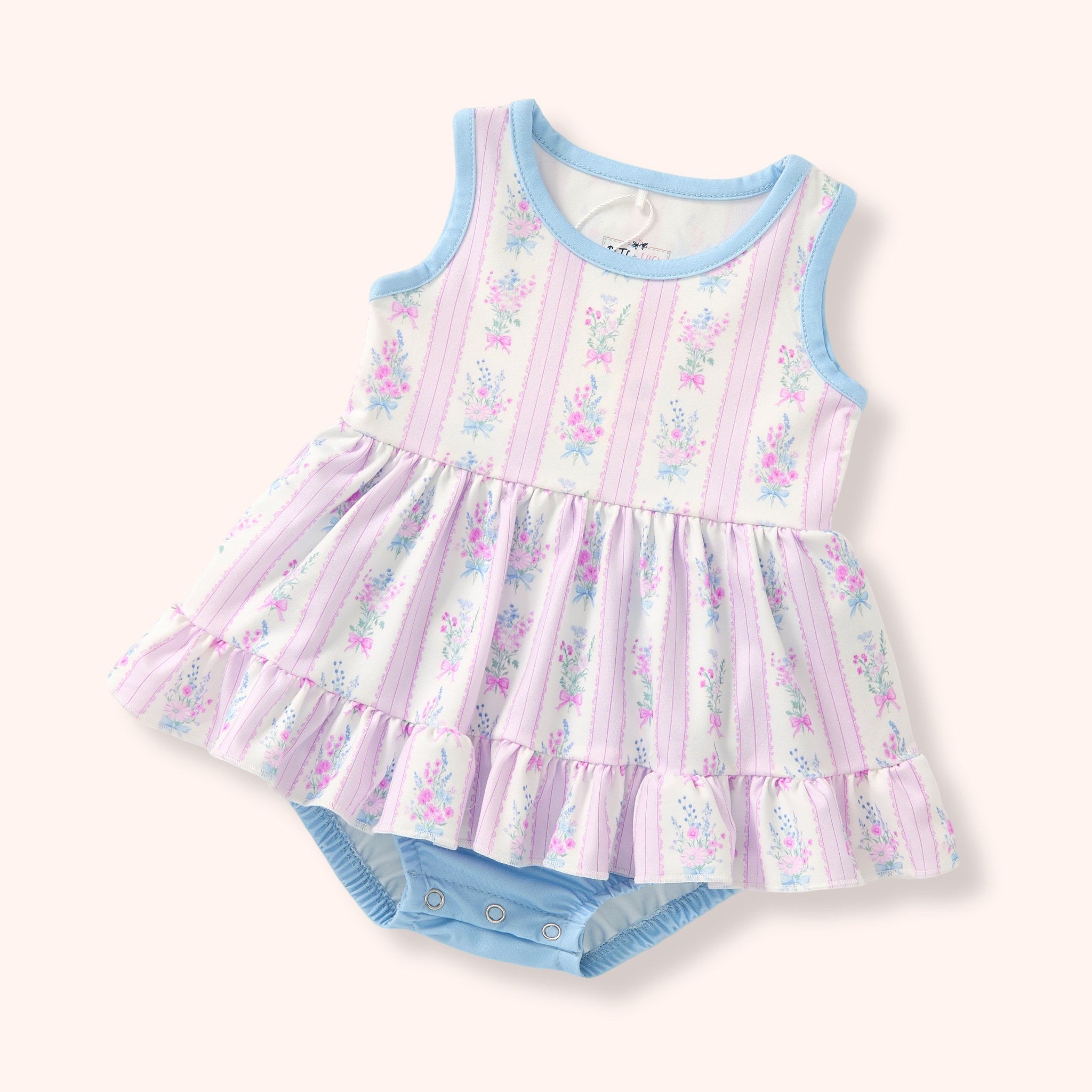 Bluebell Blush Romper
