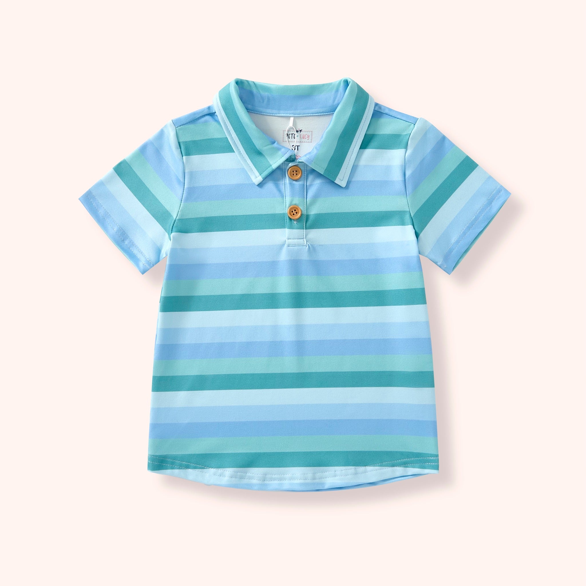 Blue Striped Boy's Shirt