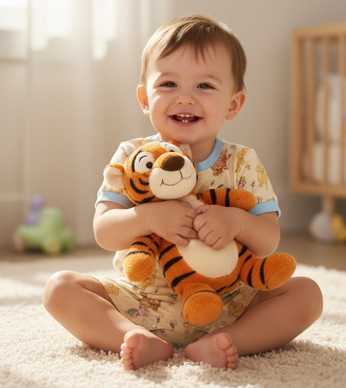Hunnybees Boy Romper