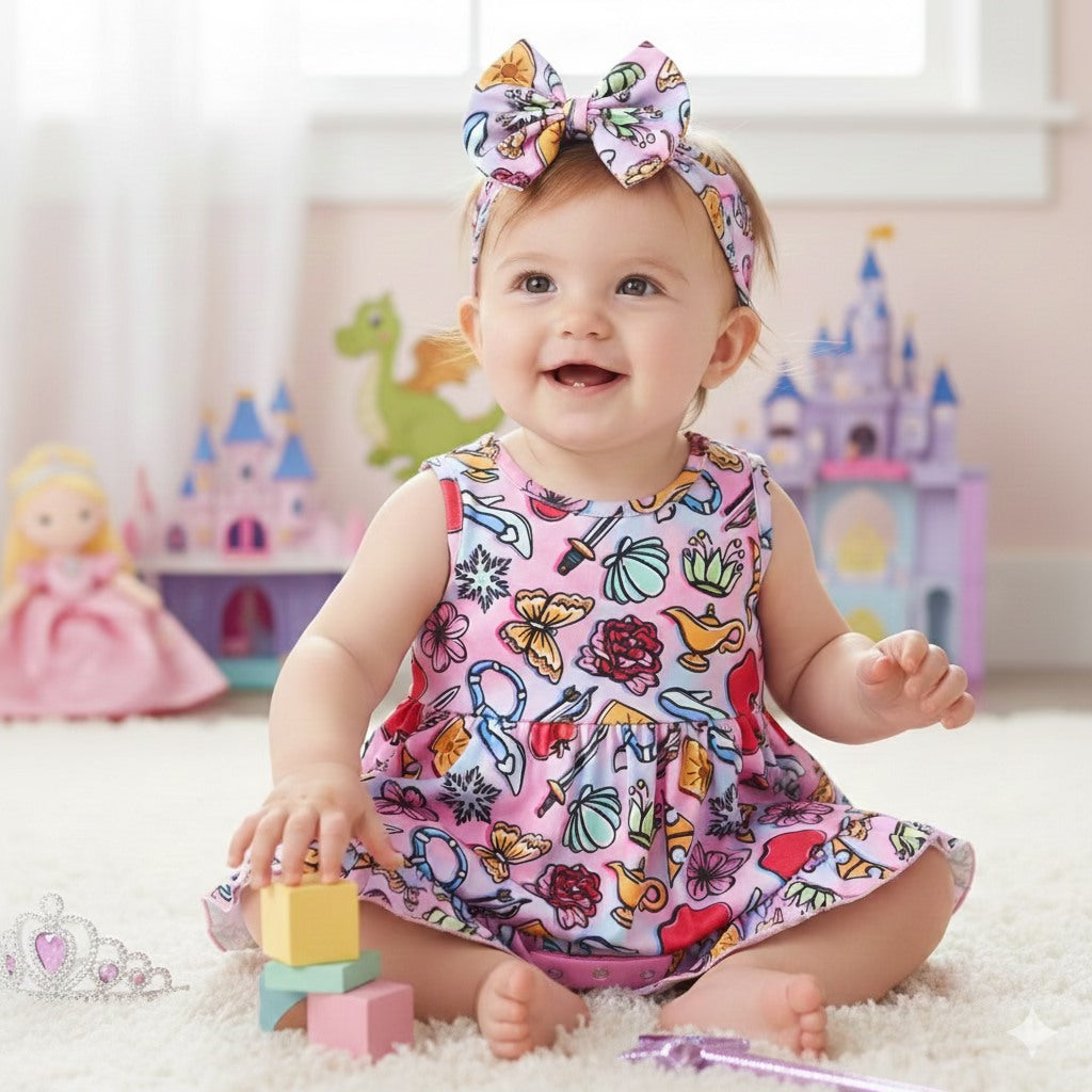 Princess Mash Up Romper