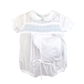 Smocked Boy Romper