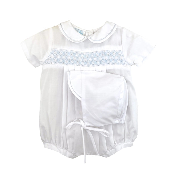 Smocked Boy Romper
