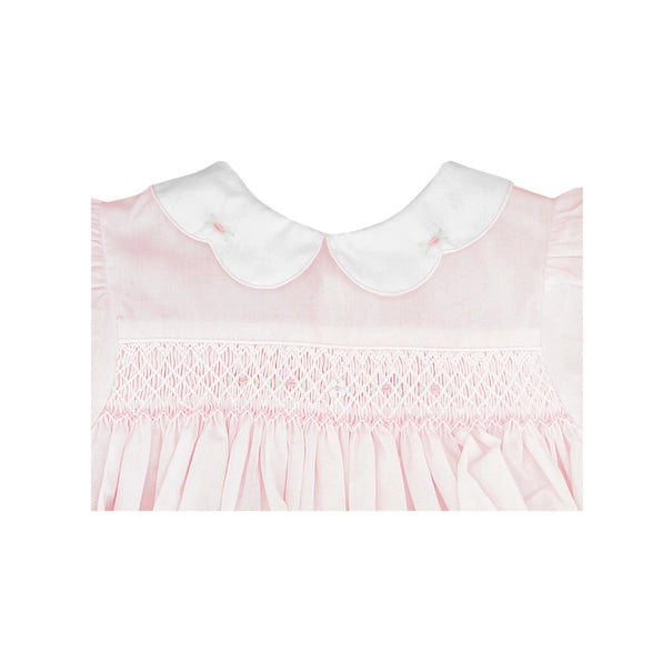 Smocked Bubble-Pink